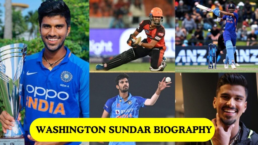 Washington Sundar Biography